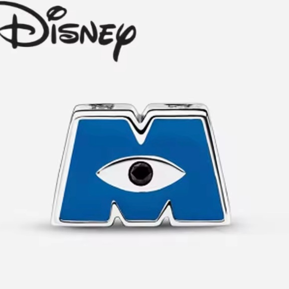 Disneys Monsters Inc logo charm - Picture 1 of 5